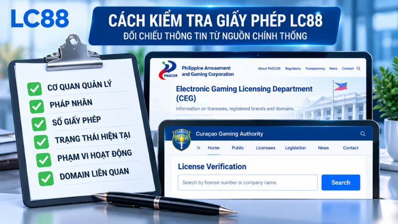 Thông Tin Pháp Lý Và Chính Sách LC88